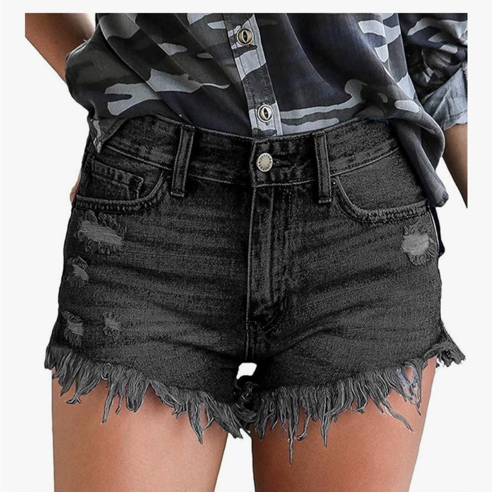 MODARANI Denim Shorts for Women Distressed Jean Shorts Ripped Summer Hot Short